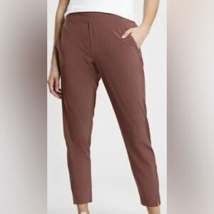 Athleta Brooklyn Ankle Pant Brown